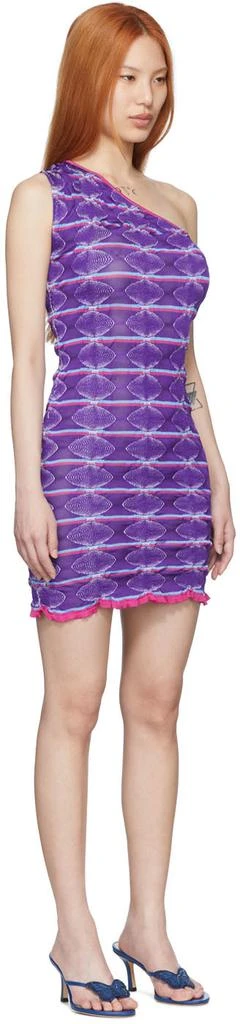 商品Gimaguas|SSENSE Exclusive Purple Mini Dress,价格¥591,第2张图片详细描述