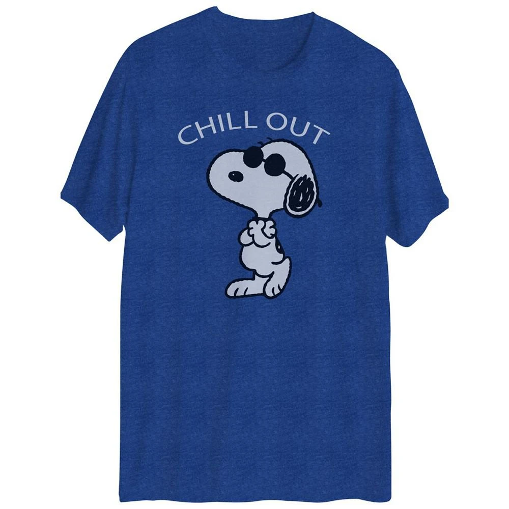 商品Hybrid|Men's Snoopy Chill Out Graphic Short Sleeves T-shirt,价格¥150,第1张图片