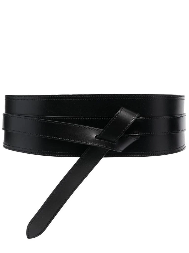 商品Isabel Marant|ISABEL MARANT ISABEL MARANT  - Knot-detail waist belt,价格¥2356,第1张图片