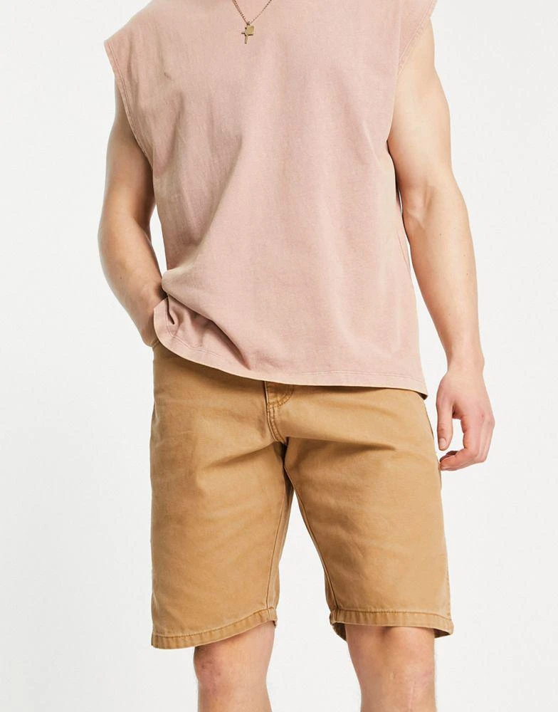 商品DICKIES|Dickies Duck Canvas shorts in brown,价格¥237,第1张图片