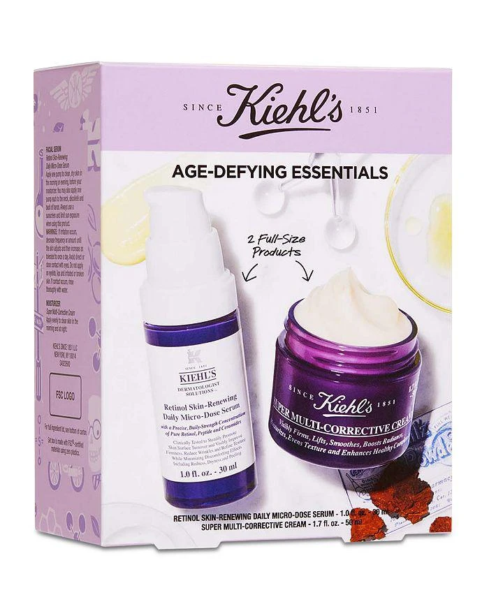 商品Kiehl's|Age-Defying Essentials Gift Set ($129 value),价格¥660,第3张图片详细描述