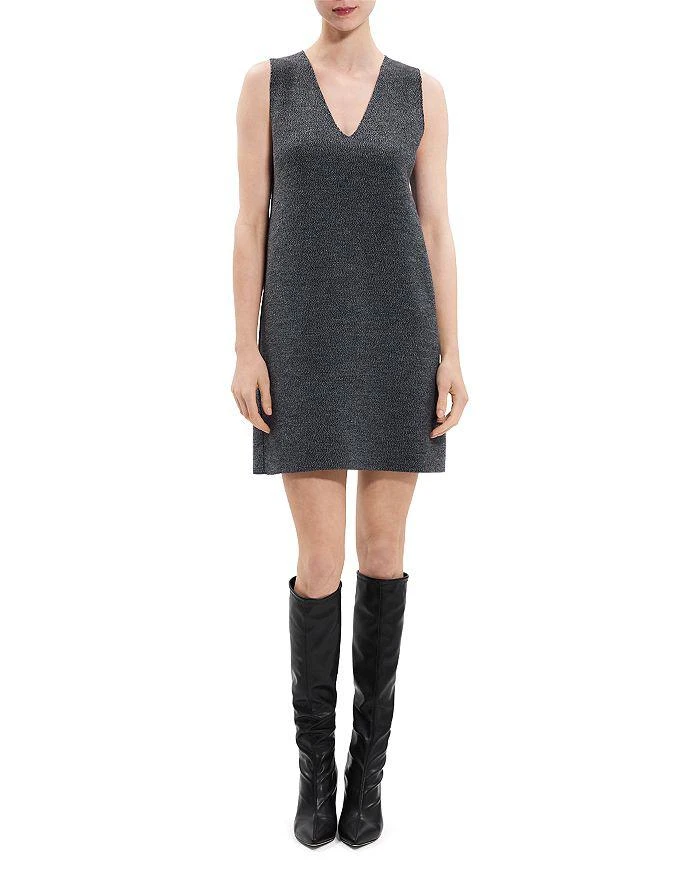 商品Theory|Double Face Wool Reversible Shift Mini Dress,价格¥760,第1张图片详细描述