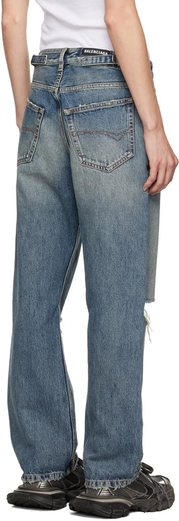 商品Balenciaga|Blue Cinch Jeans,价格¥9984,第3张图片详细描述