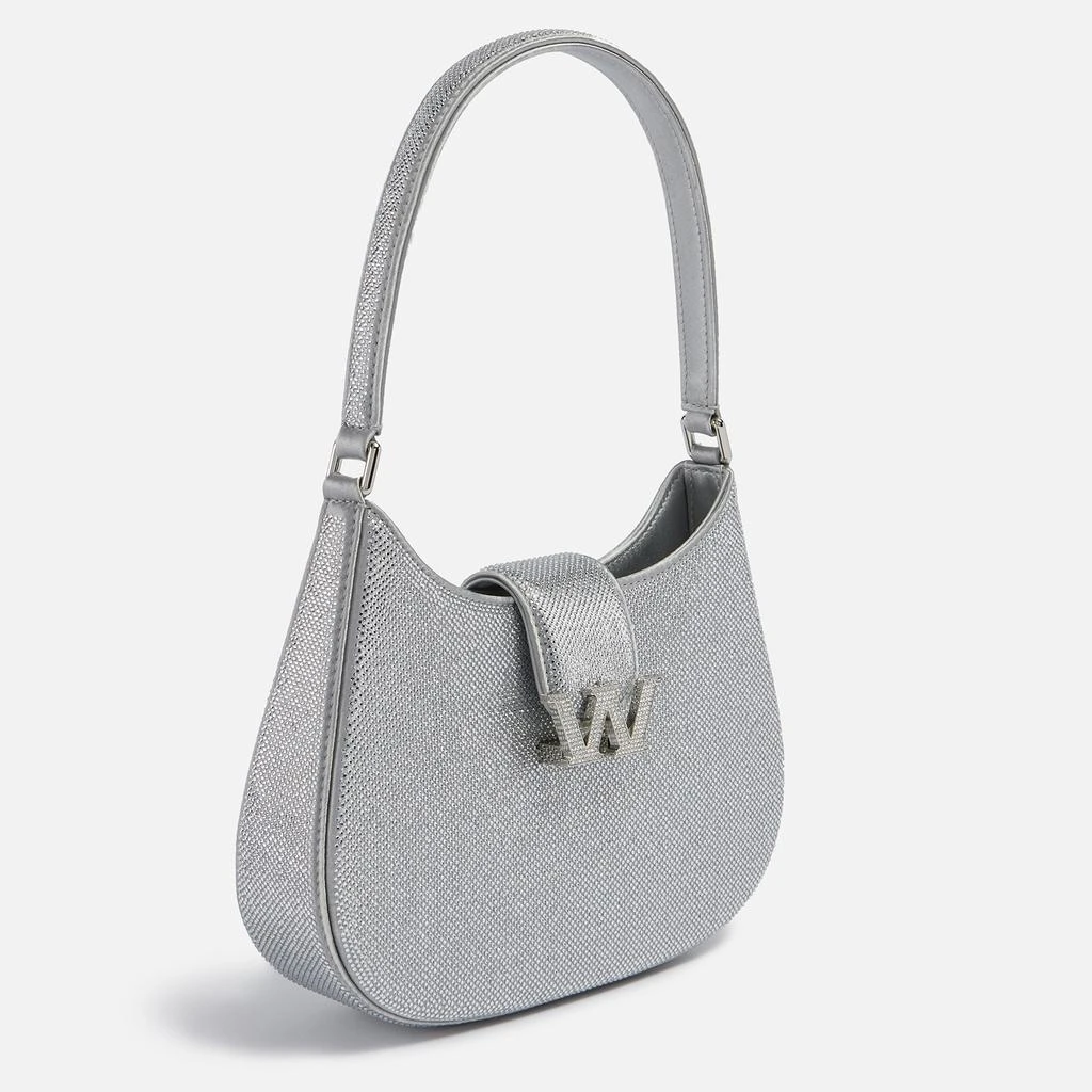 商品Alexander Wang|Alexander Wang Small W Legacy Crystal-Embellished Satin Bag,价格¥5746,第4张图片详细描述