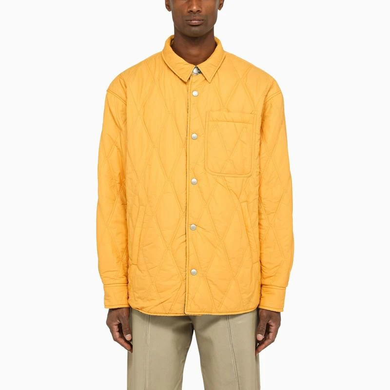 Yellow checked casual shirt 商品