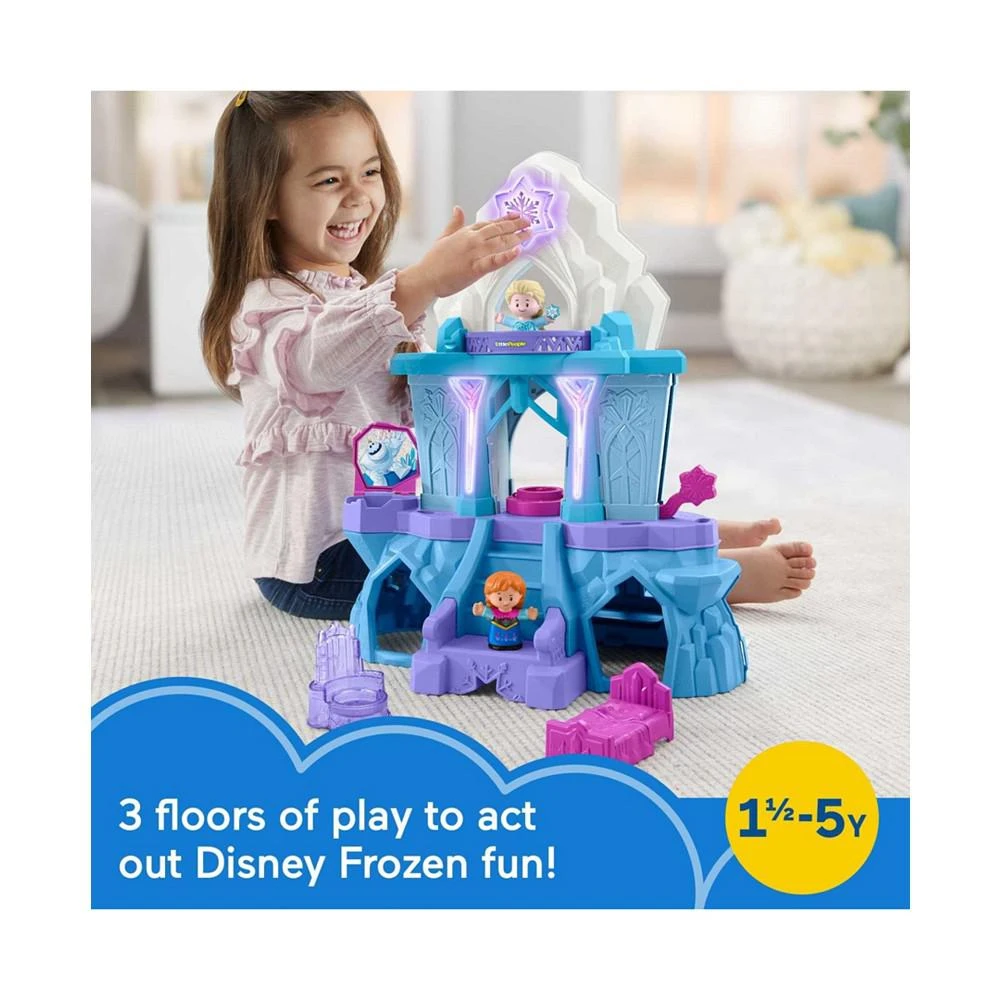 Disney Frozen Toy, Fisher-Price Little People Playset with Anna & Elsa Figures, Elsa’s Enchanted Lights Palace 商品