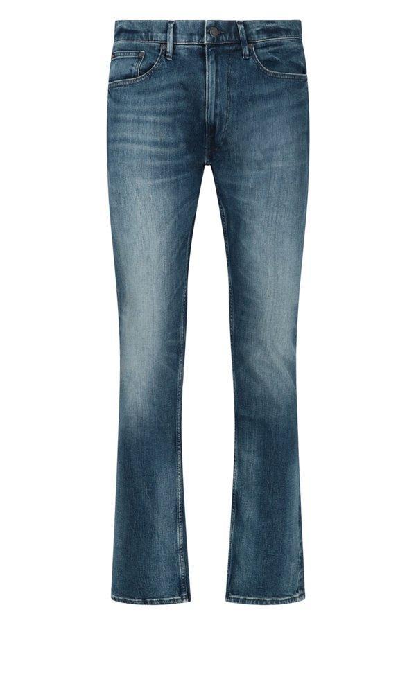 商品Ralph Lauren|Polo Ralph Lauren Mid-Rise Straight Leg Jeans,价格¥918,第1张图片