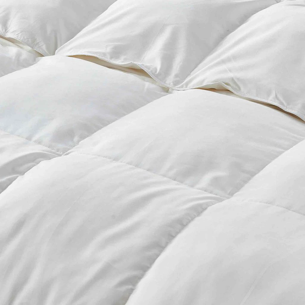 商品Puredown|Ultra Soft Fabric All Season Premium Feather Fiber and Microfiber Comforter with 360TC, White,价格¥459,第4张图片详细描述
