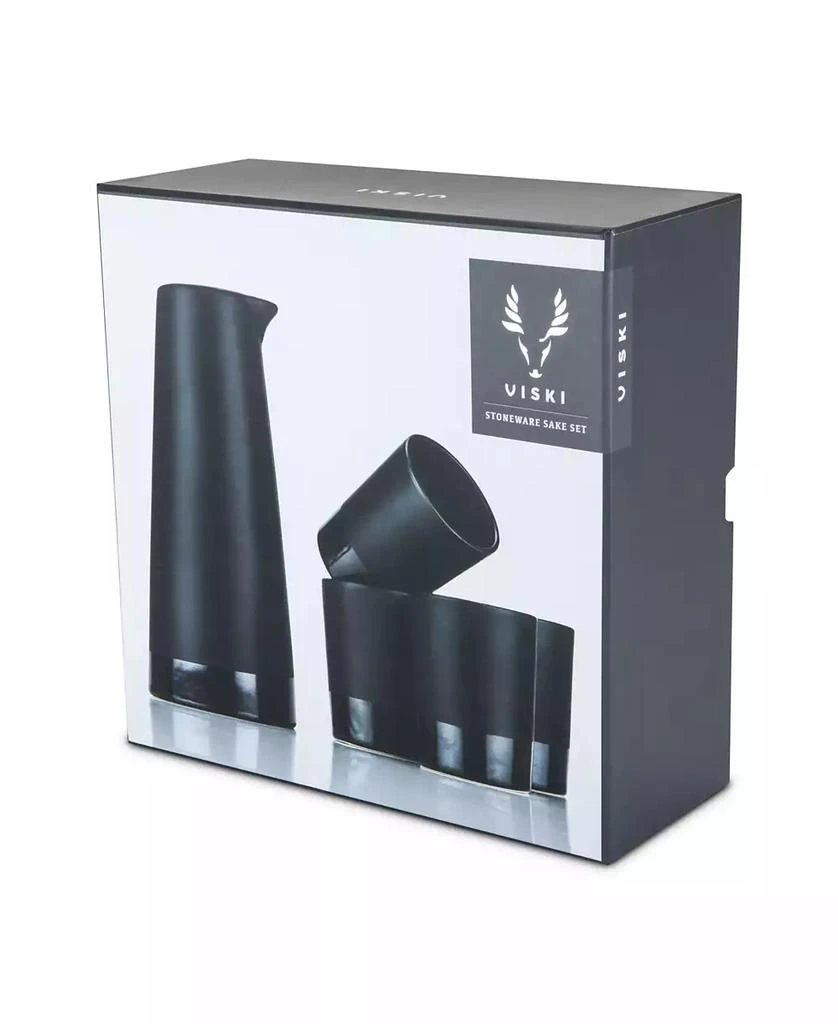 商品Viski|Warren Stoneware Sake Set, 5 Piece,价格¥436,第4张图片详细描述