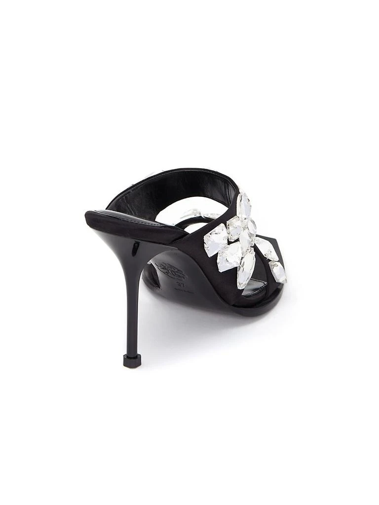 商品Alexander McQueen|Crystal-Embellished Mules,价格¥3885,第3张图片详细描述