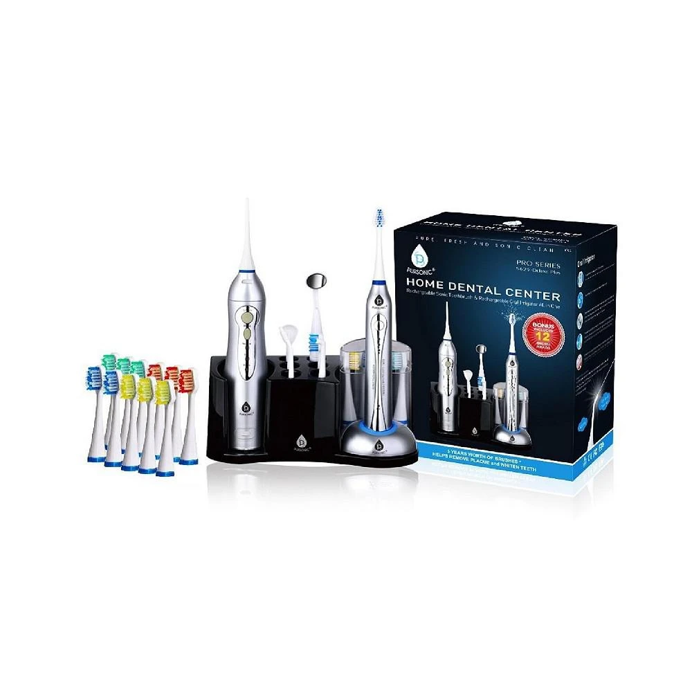 商品PURSONIC|Rechargeable Sonic Toothbrush and Rechargeable Water Flosser,价格¥596,第1张图片