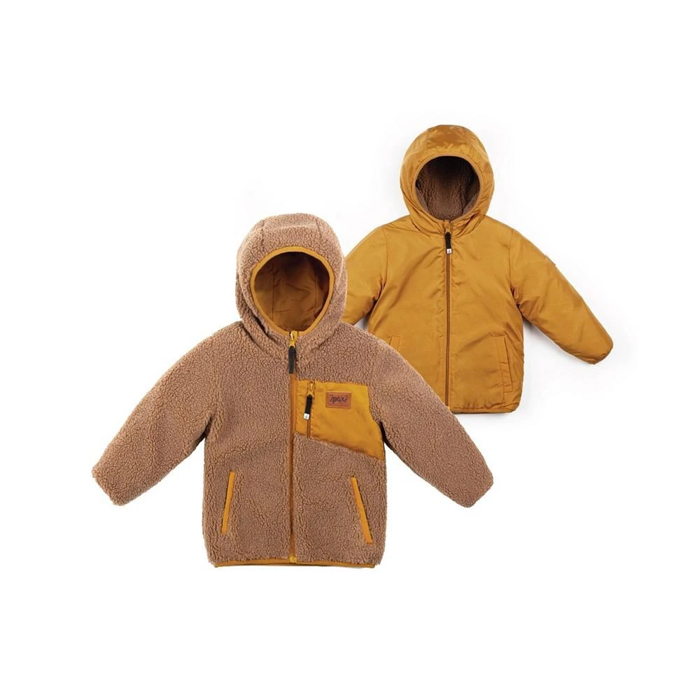 商品Deux par Deux|Unisex Transition Jacket Golden Yellow - Child,价格¥523,第1张图片