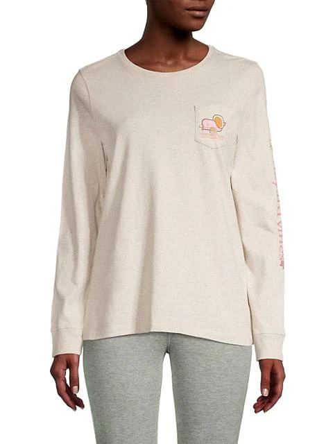 商品Vineyard Vines|Thanksgiving Classic Pocket T-Shirt,价格¥221,第3张图片详细描述