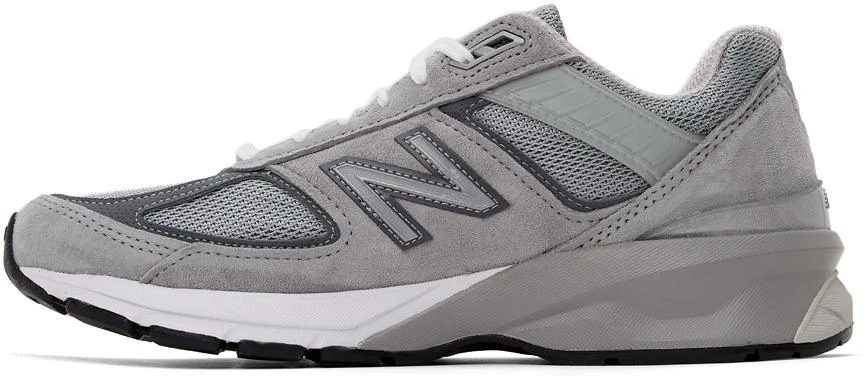 商品New Balance|Grey Made In USA 990v5 Low Sneakers,价格¥1742,第3张图片详细描述