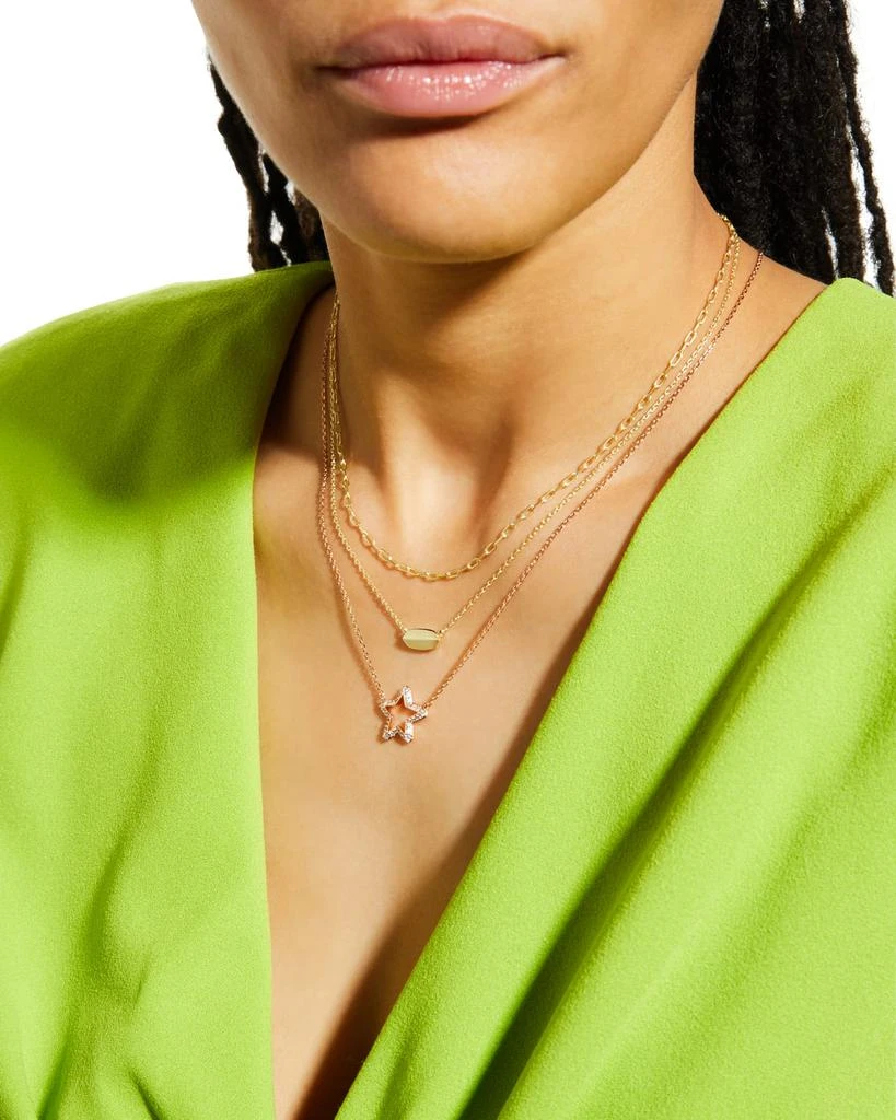 商品Kendra Scott|Jae Star Crystal Pendant Necklace,价格¥219,第5张图片详细描述
