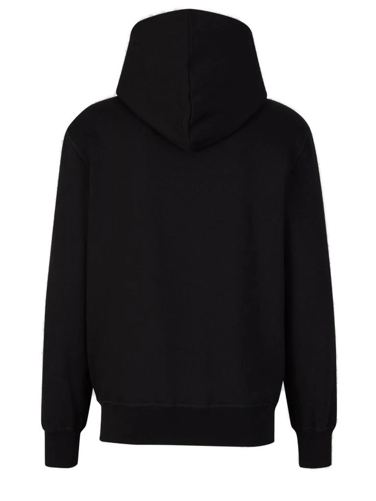 商品Alexander McQueen|Alexander McQueen Logo Printed Drawstring Hoodie,价格¥2994,第2张图片详细描述