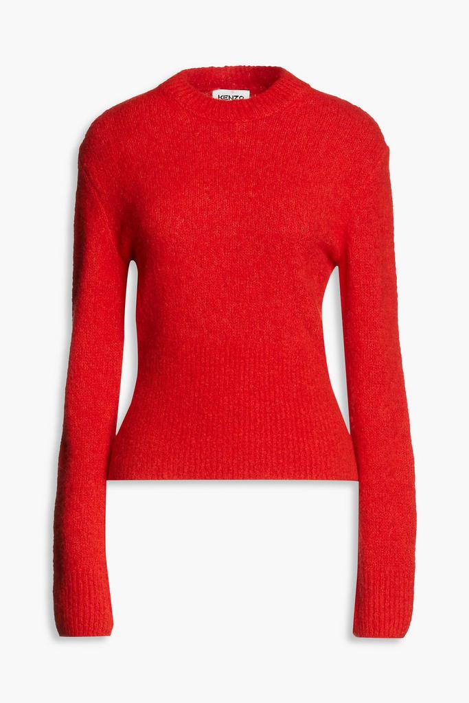 Bouclé-knit wool-blend sweater商品第1张图片规格展示