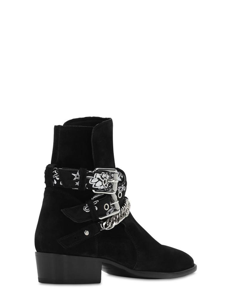 商品AMIRI|Bandana Buckle Suede Boots,价格¥10163,第6张图片详细描述