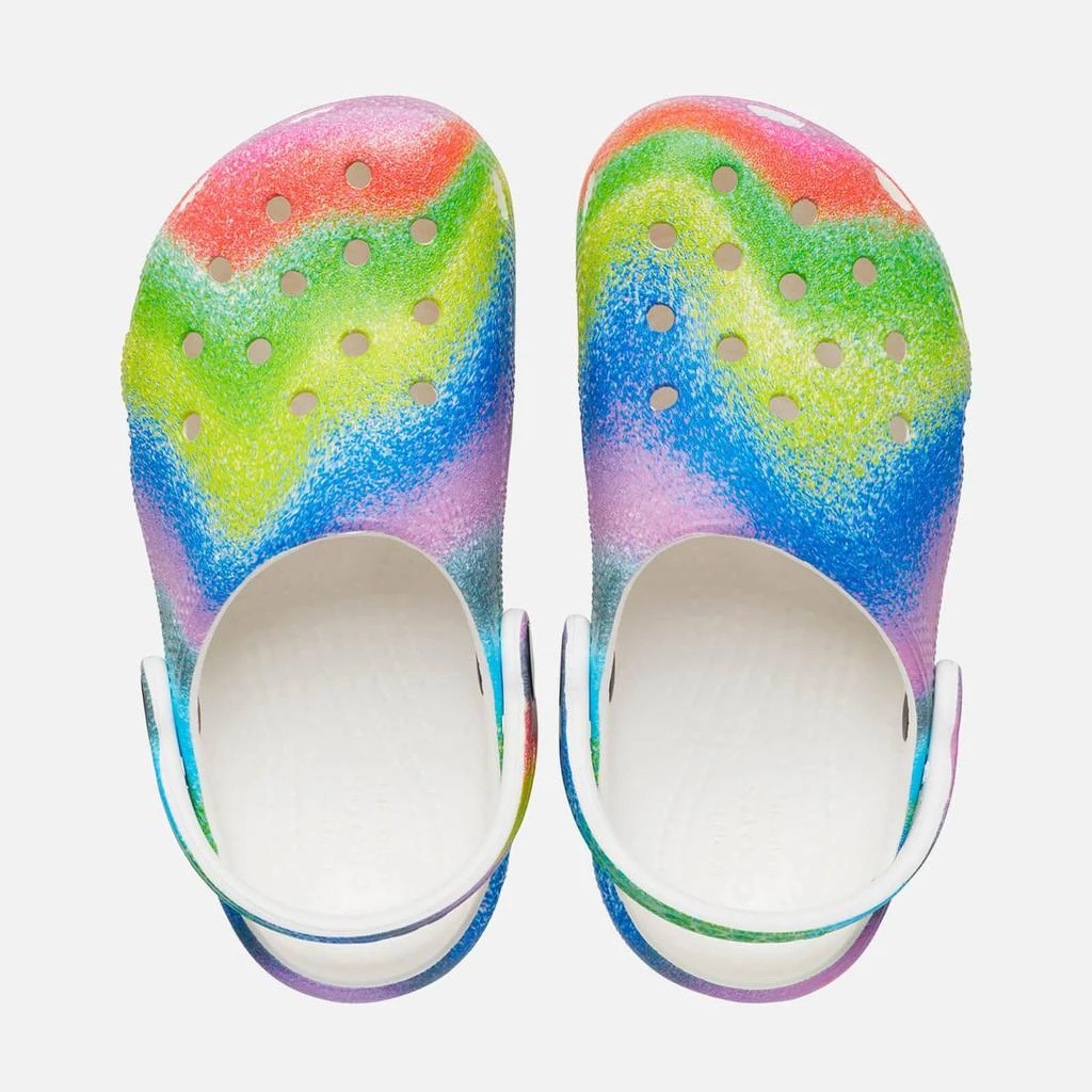 商品The Hut|Crocs Toddlers Classic Spray Dye Rubber Clogs,价格¥211,第2张图片详细描述