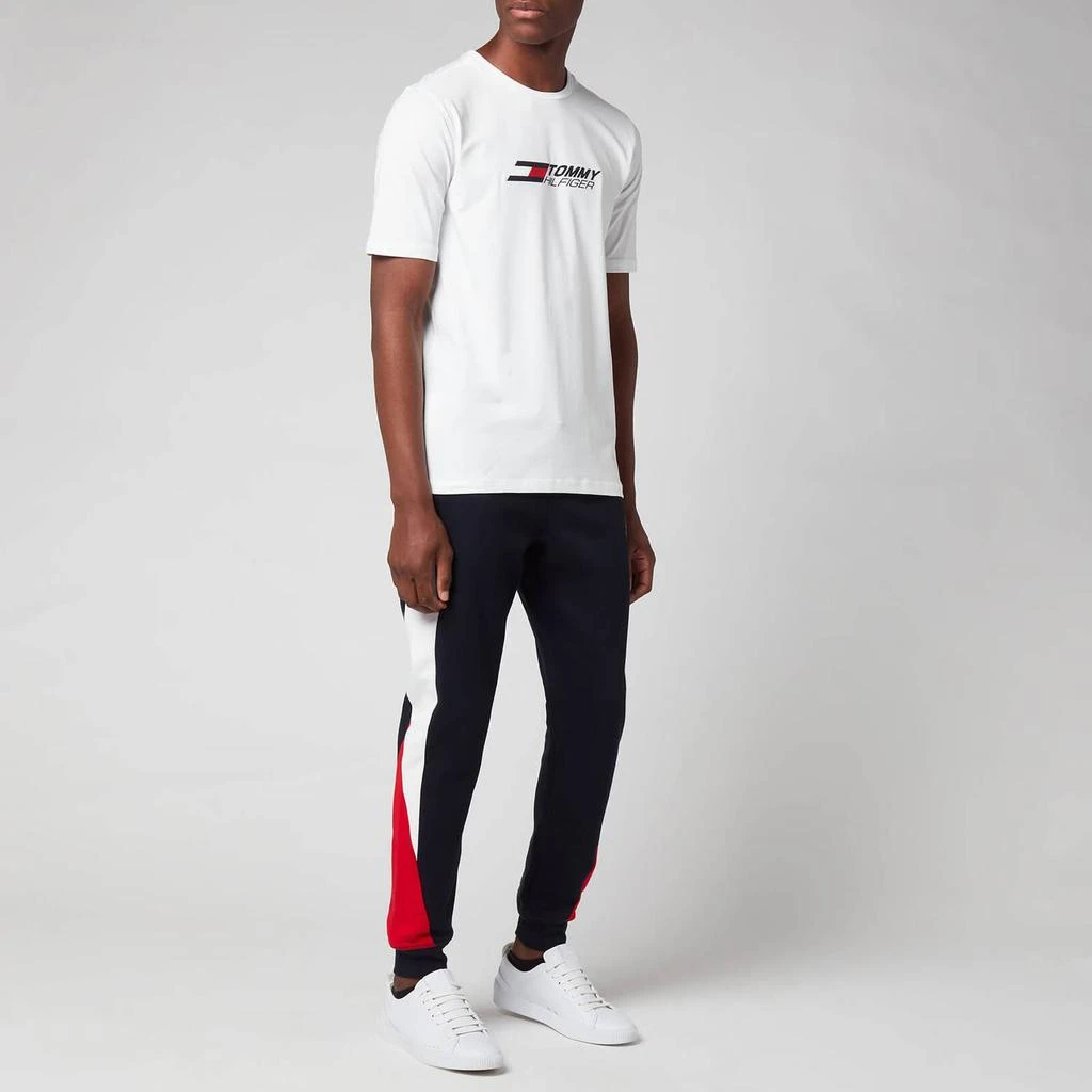 商品Tommy Hilfiger|Tommy Sport Men's Blocked Seasonal Joggers - Desert Sky,价格¥396,第3张图片详细描述