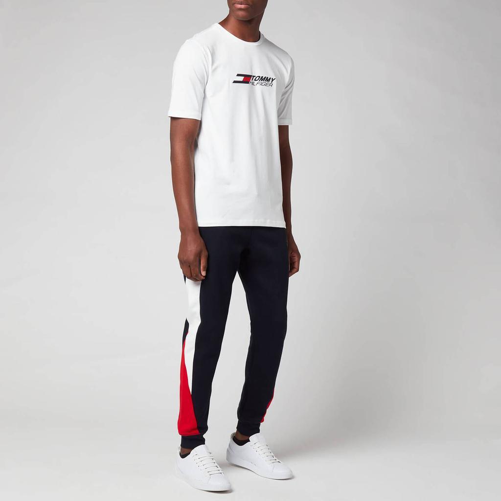 商品Tommy Hilfiger|Tommy Sport Men's Blocked Seasonal Joggers - Desert Sky,价格¥564,第5张图片详细描述