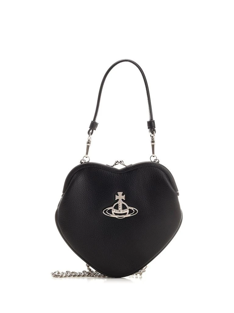 商品Vivienne Westwood|Vivienne Westwood Belle Orb-Plaque Chained Clutch Bag,价格¥1161,第1张图片