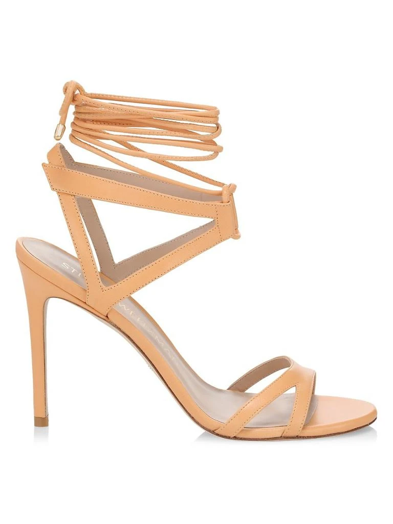 商品Stuart Weitzman|Soiree 100 Lace-Up Sandals,价格¥1260,第1张图片