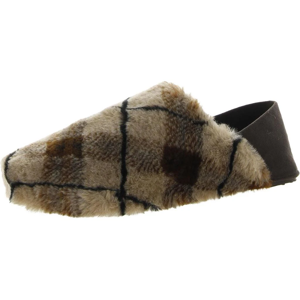 商品Cole Haan|Cole Haan Womens Shearling Faux Fur Slip On Loafer Slippers,价格¥32,第1张图片