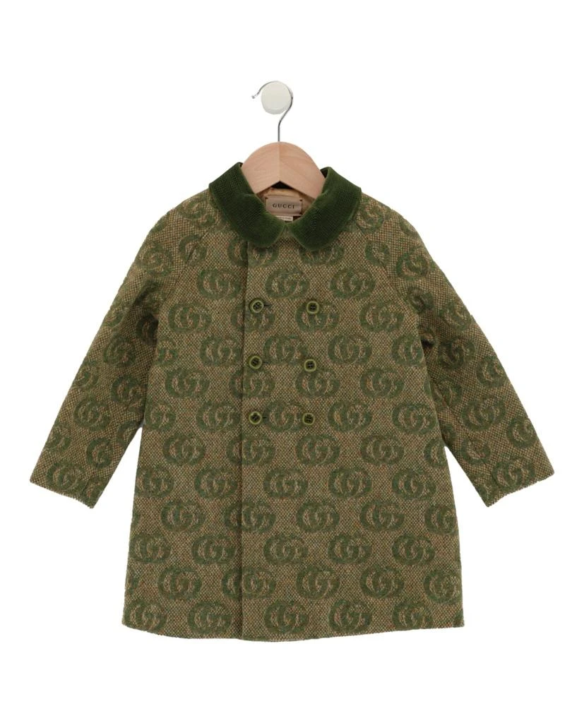 商品Gucci|GG Embroidered Logo Coat,价格¥2264,第1张图片详细描述