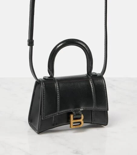 Hourglass Mini leather crossbody bag 商品