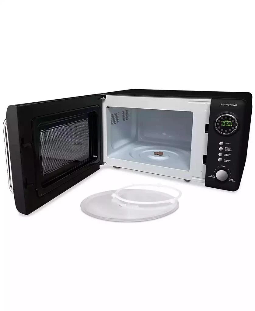商品Nostalgia|NRMO7AQ6A Retro 700-Watt LED Microwave,价格¥1078,第2张图片详细描述