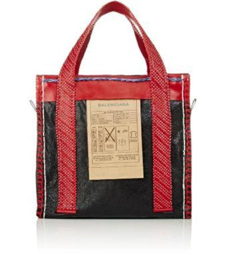 商品Balenciaga|Arena Leather Scaffold Medium Tote Bag,价格¥7139,第1张图片