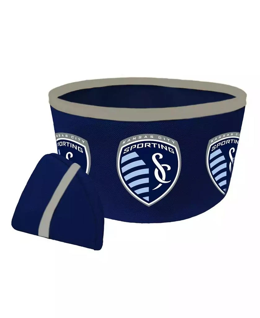 商品All Star Dogs|Sporting Kansas City Collapsible Travel Dog Bowl,价格¥193,第1张图片