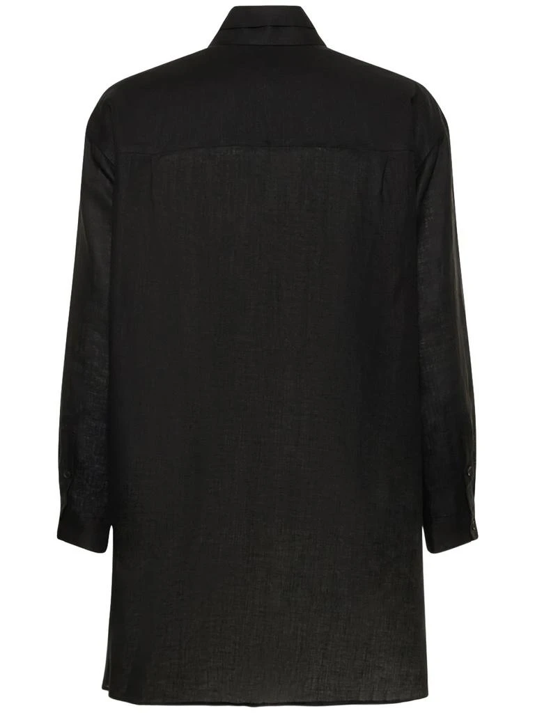 商品YOHJI YAMAMOTO|Printed Linen Shirt,价格¥7331,第4张图片详细描述