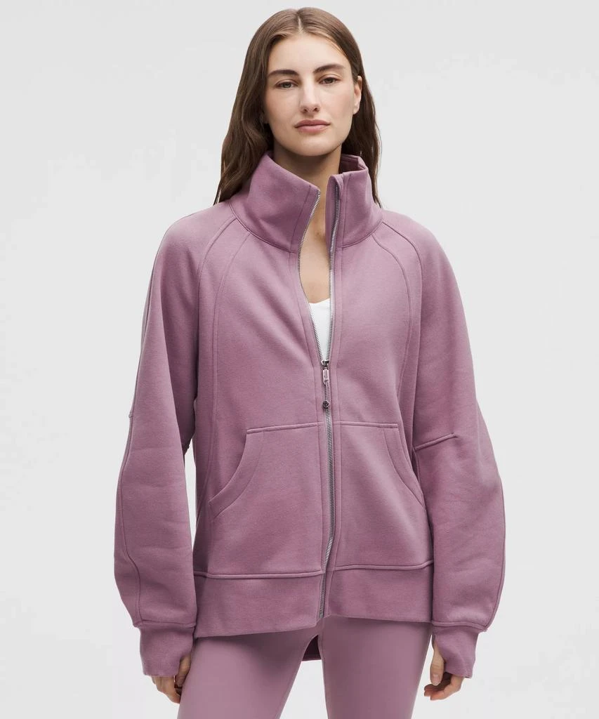 Scuba Oversized Funnel-Neck Full Zip 商品