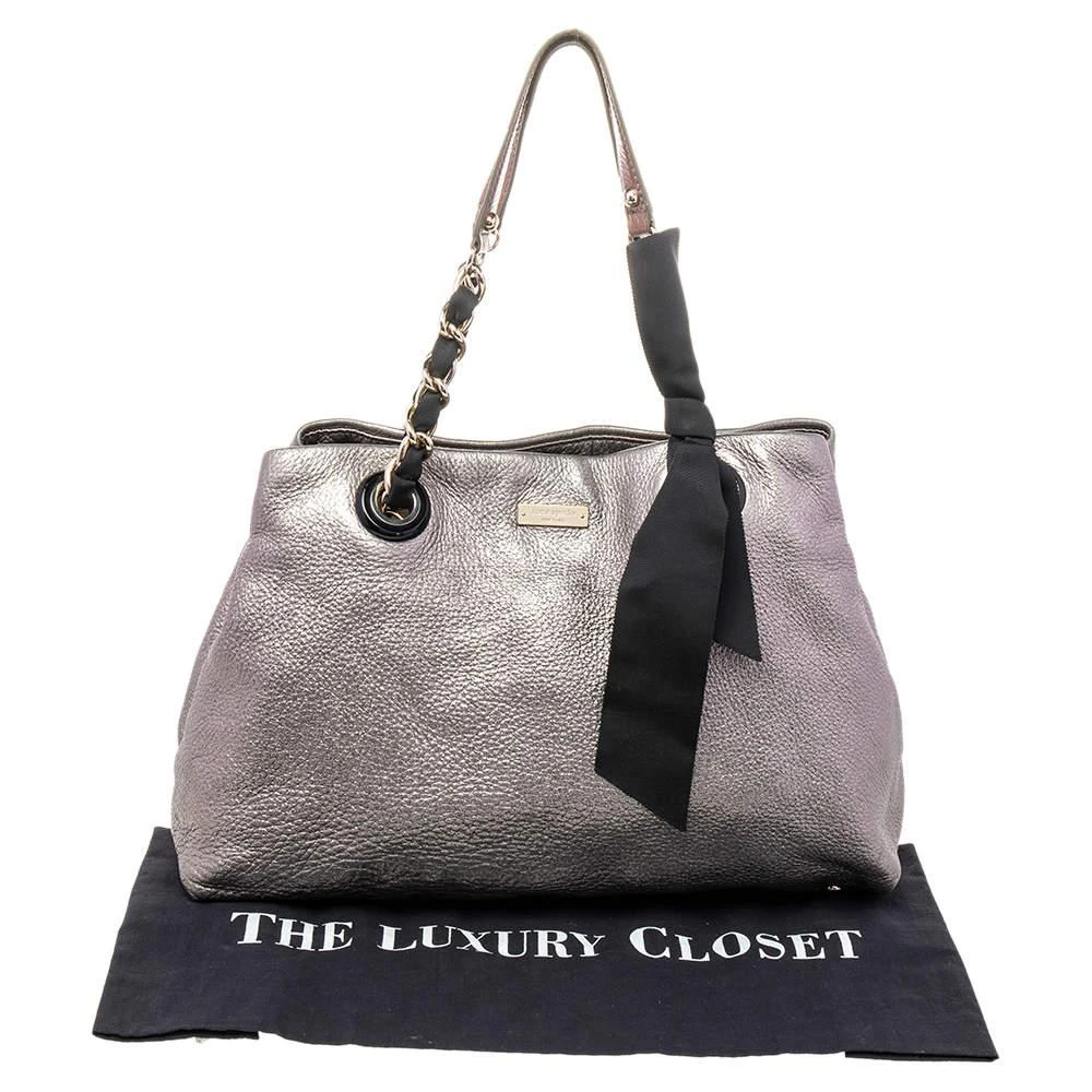 Kate Spade Silver Leather Shoulder Bag 商品