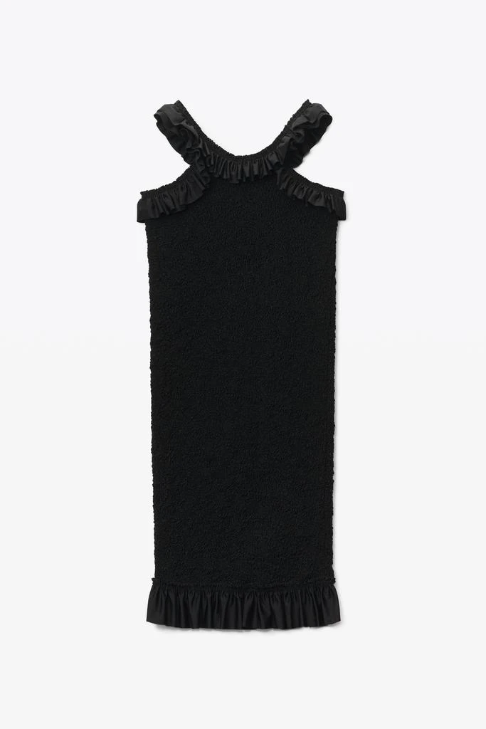 商品Alexander Wang|RUFFLE CUTOUT SKIRT IN SMOCKED JERSEY,价格¥2761,第3张图片详细描述