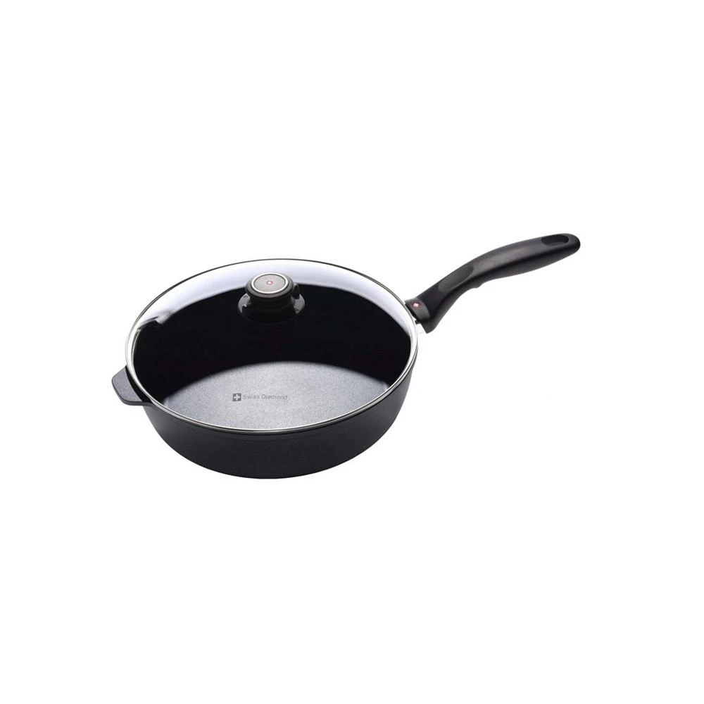 商品Swiss Diamond|HD Induction Saute Pan with Lid - 10.25" , 3.8 QT,价格¥1711,第1张图片