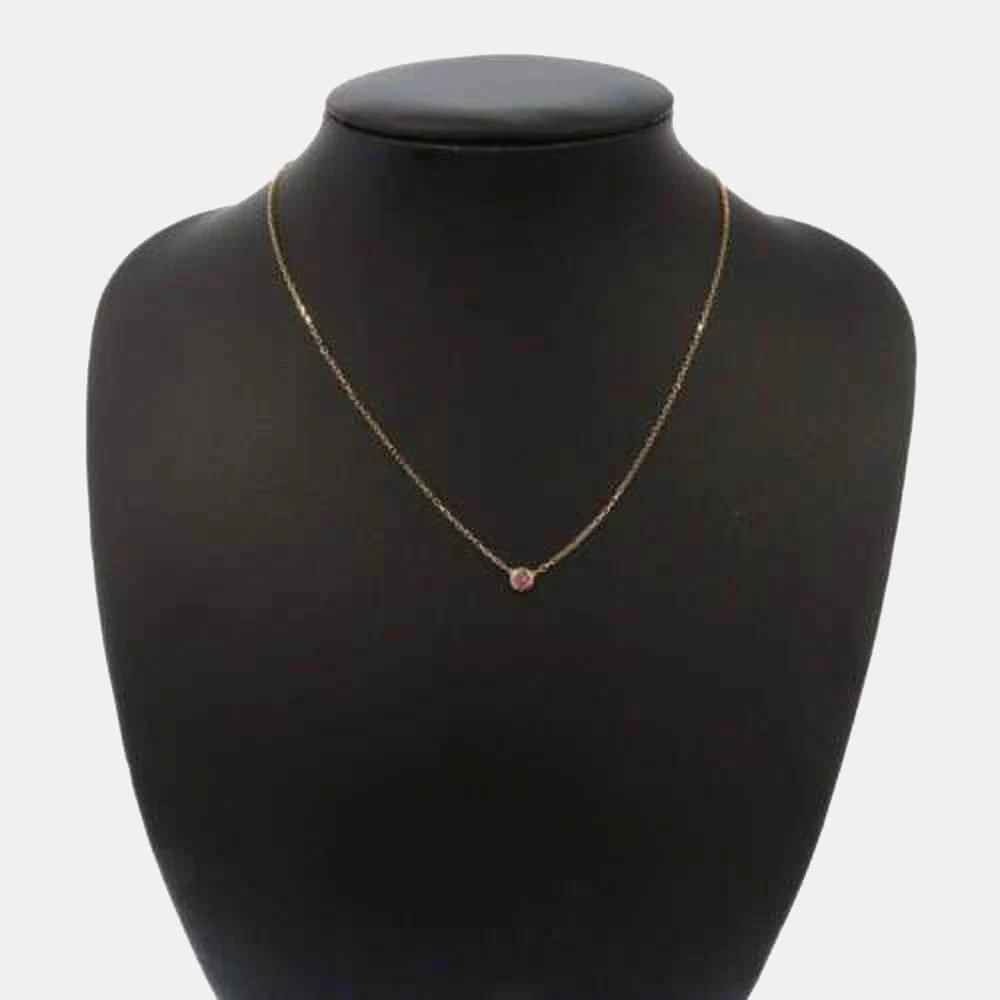 Cartier D Amour 18K Rose Gold Pink Sapphire Necklace 商品