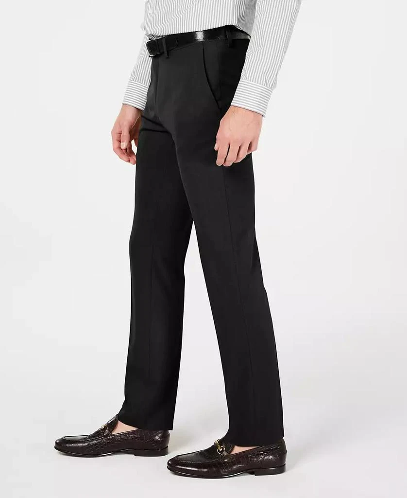 商品Kenneth Cole|Men's Gabardine Skinny/Extra-Slim Fit Performance Stretch Flat-Front Dress Pants,价格¥713,第3张图片详细描述