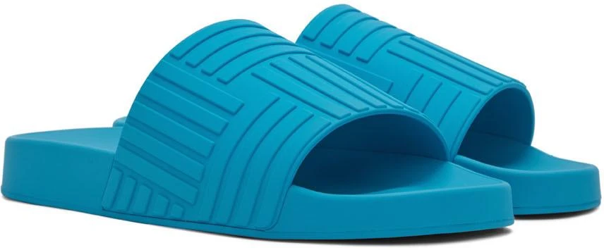 商品Bottega Veneta|Blue Slider Sandals,价格¥3917,第4张图片详细描述