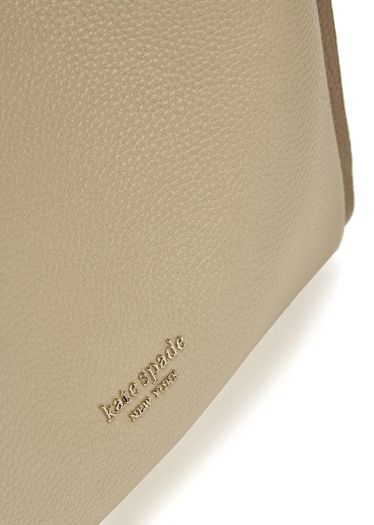 商品Kate Spade|Knott colour-blocked leather cross-body bag,价格¥2395,第5张图片详细描述