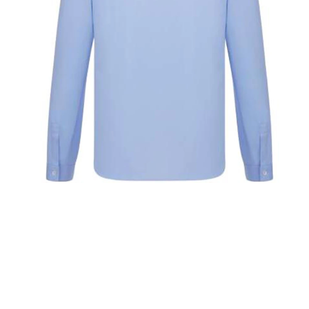商品[国内直发] Dior|迪奥 FW22 纯色小蜜蜂刺绣单排扣长袖衬衫 男款 蓝色,价格¥3959,第7张图片详细描述