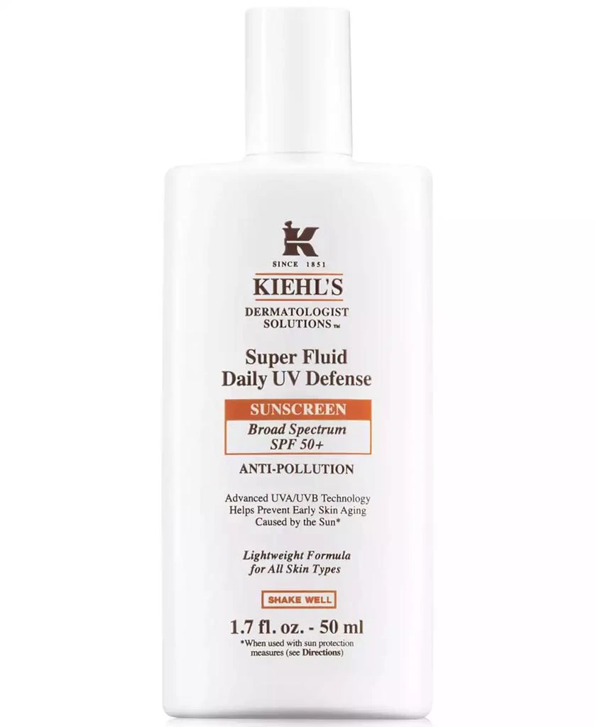 商品Kiehl's|Dermatologist Solutions Super Fluid Daily UV Defense, 1.7 oz.,价格¥352,第1张图片