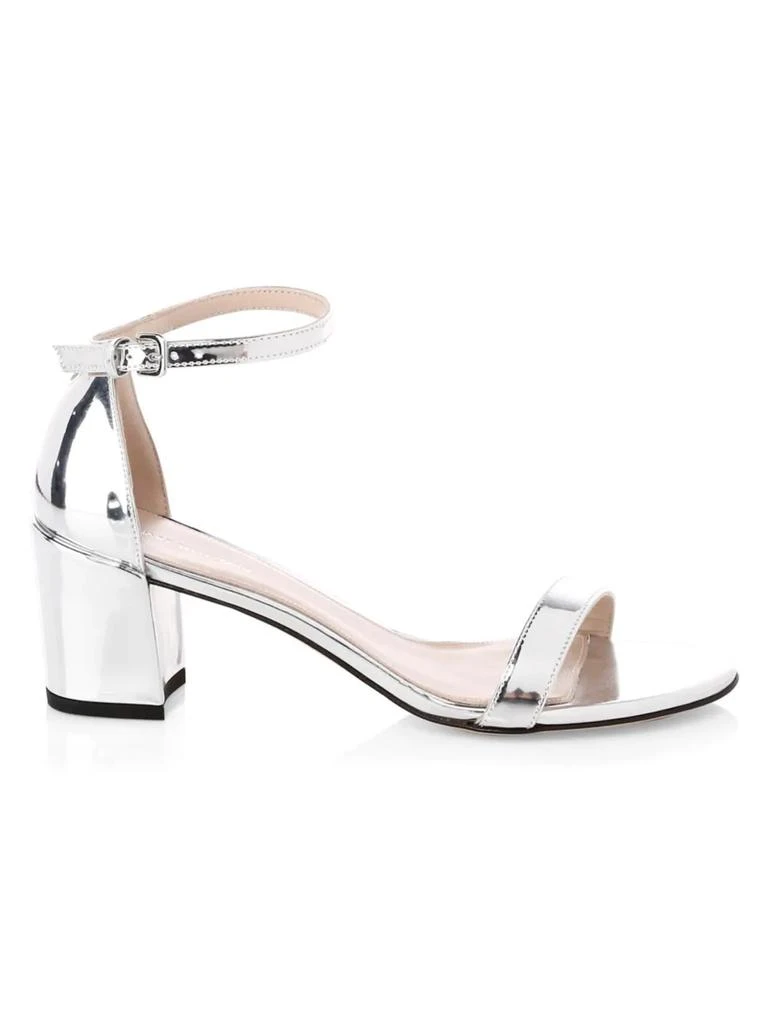 商品Stuart Weitzman|Simple Metallic Sandals,价格¥1119,第1张图片