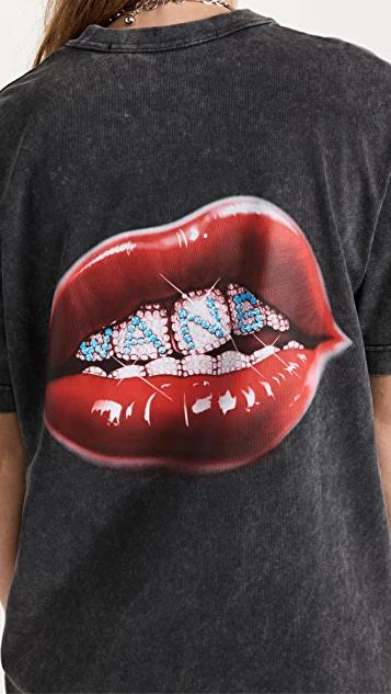商品Alexander Wang|Hotfix 徽标短袖 T 恤,价格¥1322,第5张图片详细描述