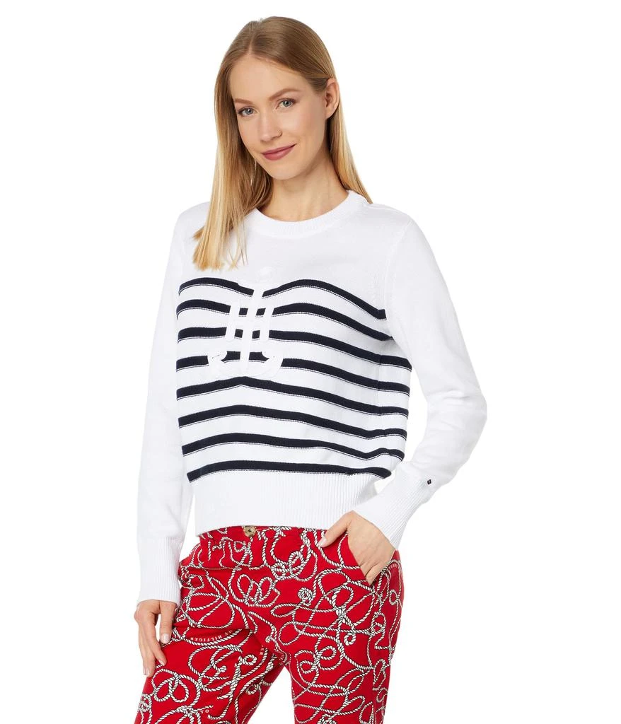 商品Tommy Hilfiger|Long Sleeve Anchor Sweater,价格¥388,第1张图片