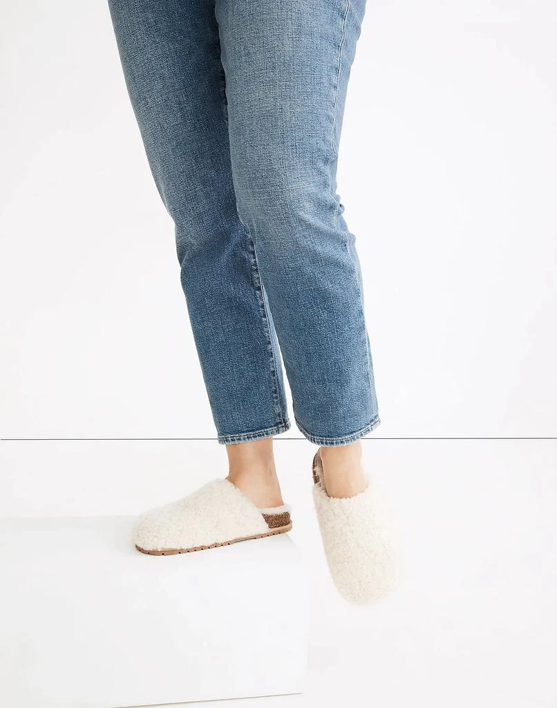 商品Madewell|The Layne Clog Mule in Shearling,价格¥555,第4张图片详细描述