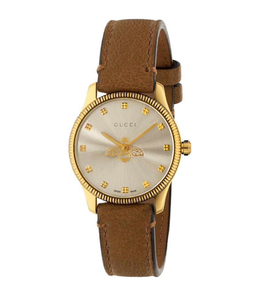 商品Gucci|Gold-Plated G-Timeless Watch 29mm,价格¥9031,第1张图片