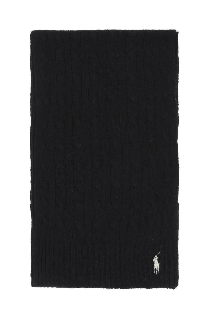 商品Ralph Lauren|wool and cashmere cable-knit scarf,价格¥478,第1张图片